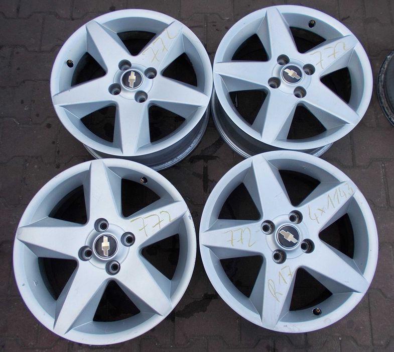 Felgi aluminiowe CHEVROLET  4x114,3  7Jx17  ET49  Nr.772