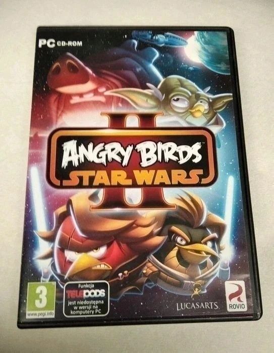 Gra PC Angry Birds Star Wars Lucas Arts Rovio Przejdź na ptasią stronę