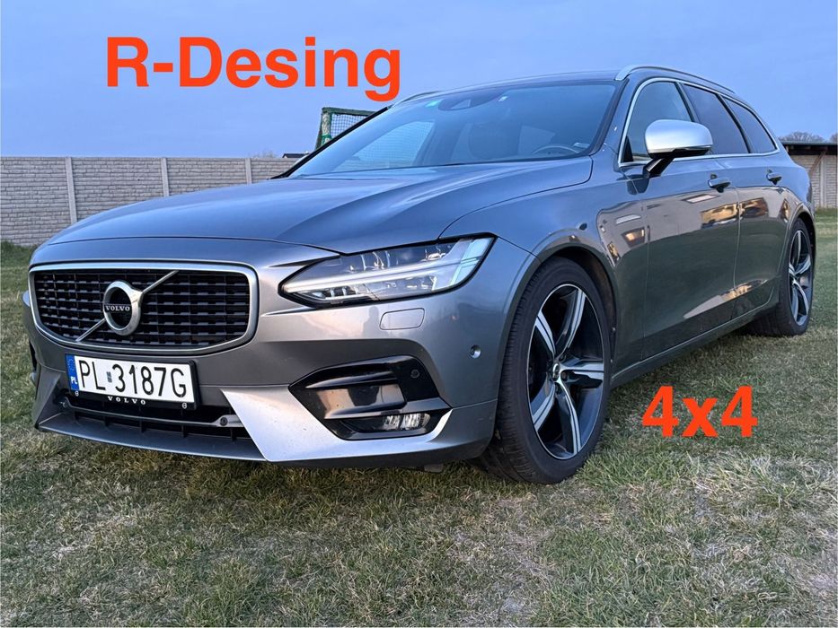 Volvo V90 AWD, R-Desing, zadbane i pewne autko!