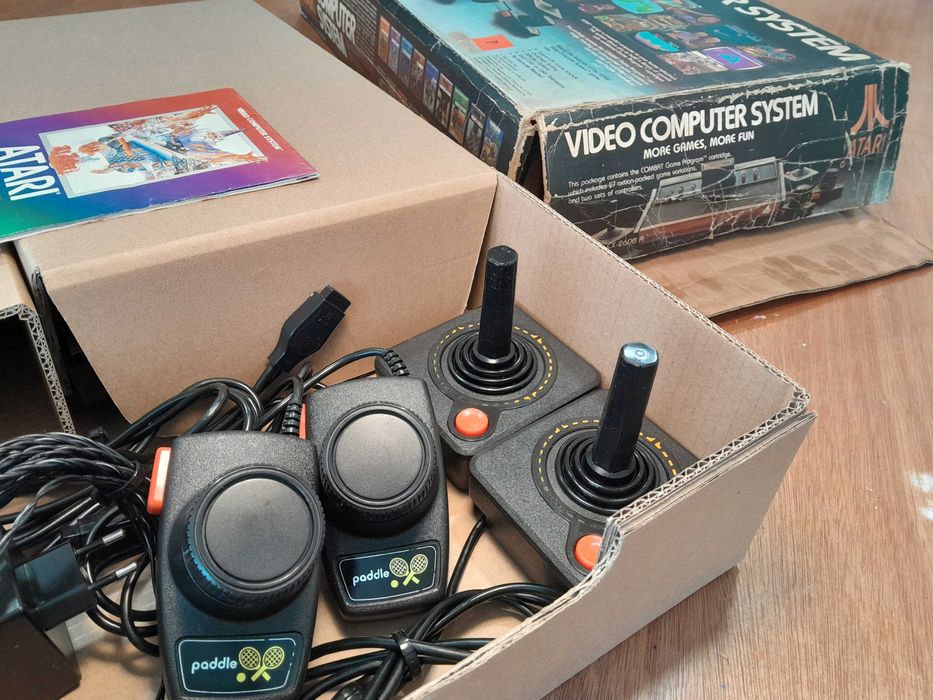 ATARI 2600 "Woody" na caixa - PAL - Testada