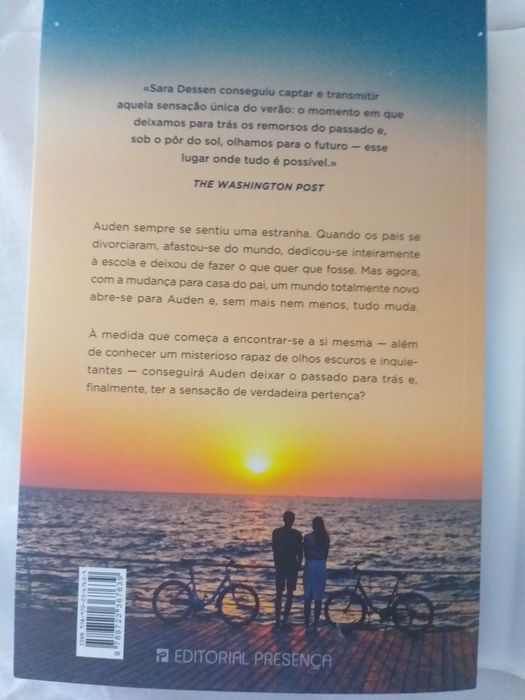Livro Deixa te Levar (Editora Presença/ de sarah dessen/netflix)