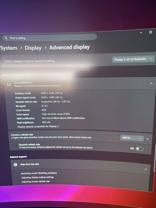 Monitor LG 45GS95QE-B