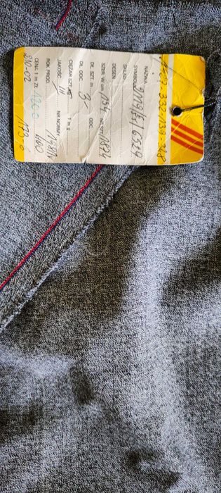 Wymienię retro materiały PRL z metką