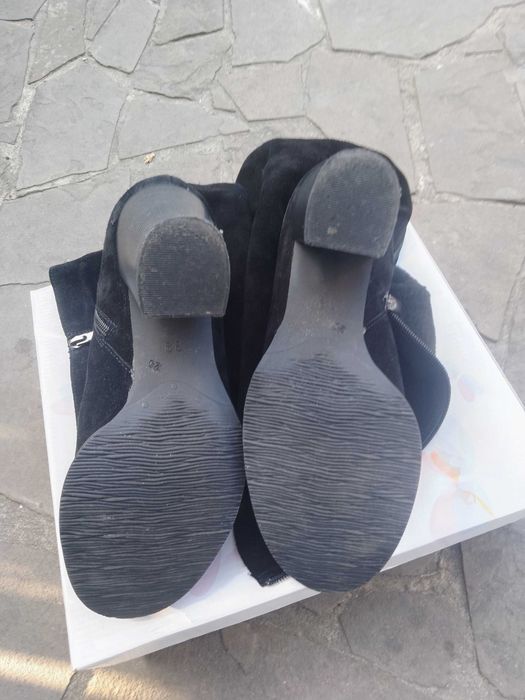 Сапоги женские зимние натуральный замш 38 размер