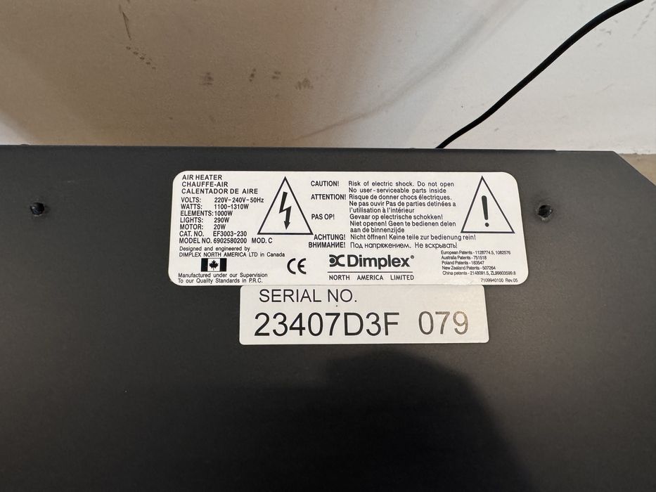 Камин Dimplex Symphony 30'' EF3003-230