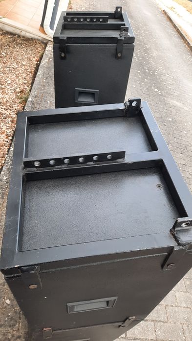 Sistema de som line array 3vias