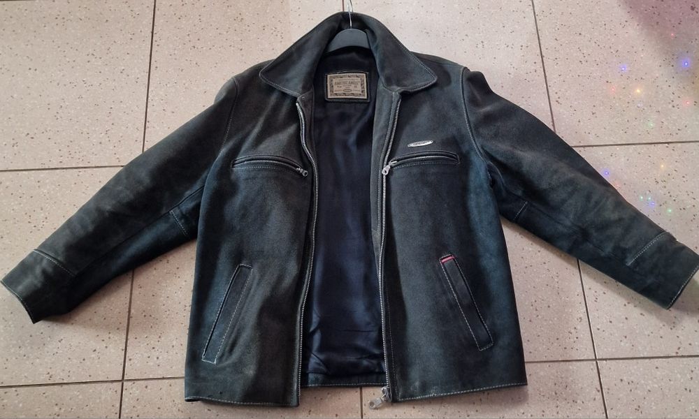 Americanos kurtka męska skórzana