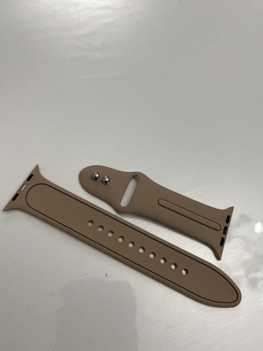Силіконовий ремінець Sport Band для Apple Watch 38/40/41 Пудра