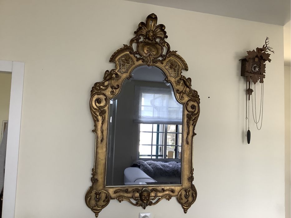 Mesa com espelho, cardencia antiguidades