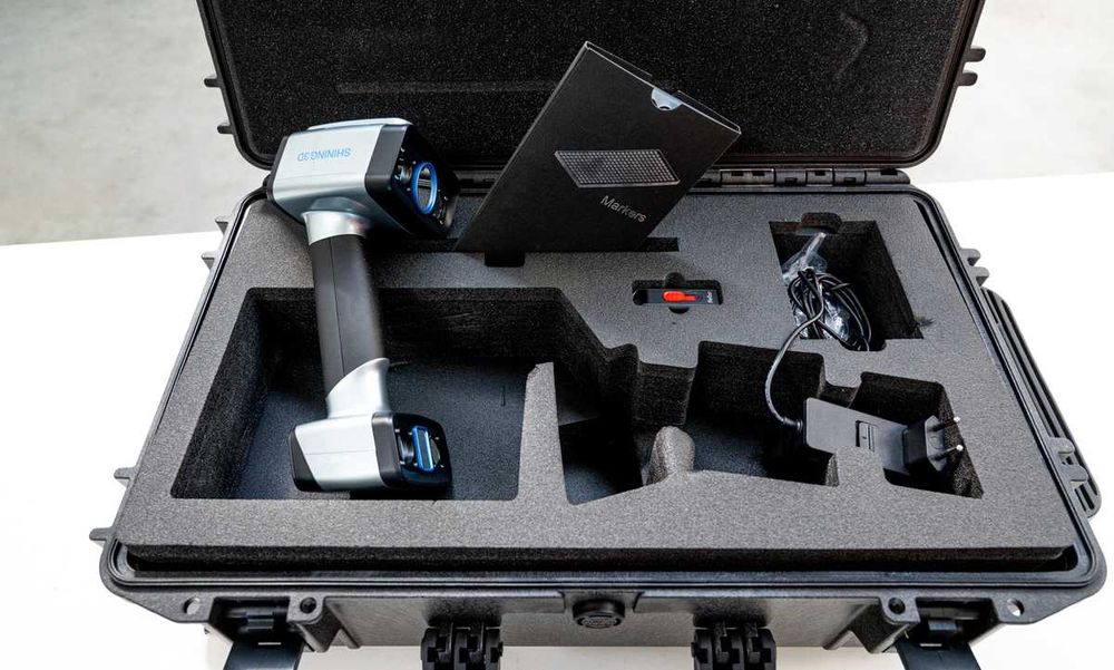 EinScan HX – przenośny skaner 3D klasy premium (laser + LED)