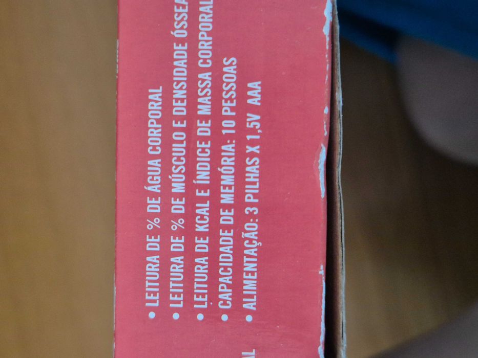 Balança de casa de banho WC