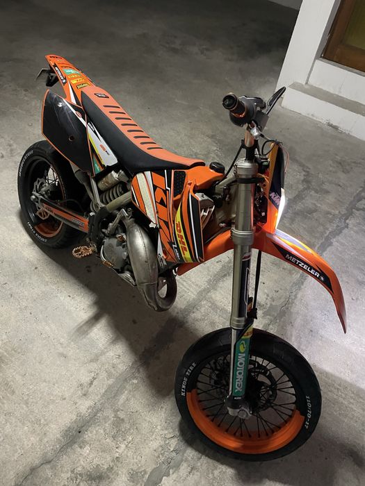 Ktm 125 exc (supermotard) muitos extras