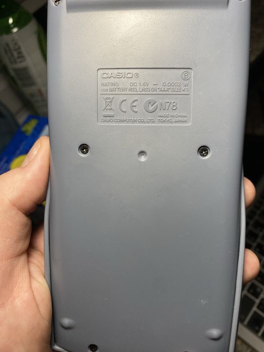 Casio fx 83 ES японский научный калькулятор в хорошем состоянии