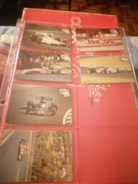 Calendários de bolso (1987) | Carros Fórmula 1