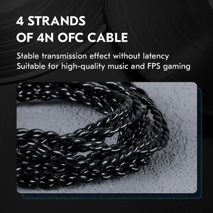 ‼️ CCZ DC02 Solo (Black, mic) - динамические IEM's наушники (1DD Dual)