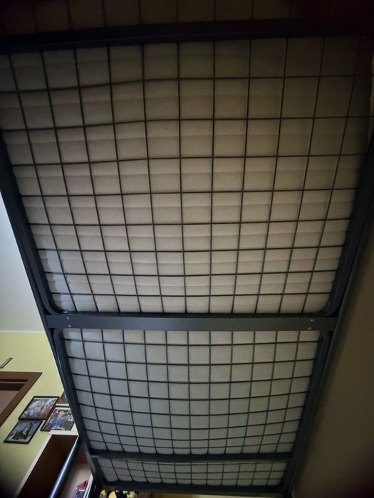 Łóżko piętrowe metalowe IKEA