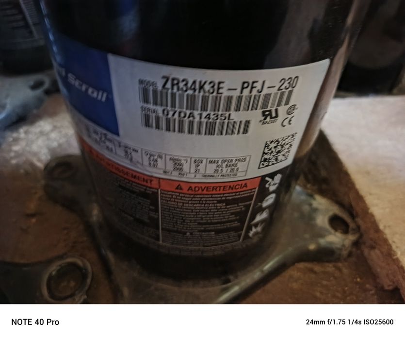 Sprężarka Copeland Scroll