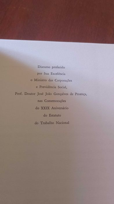 O Estatuto do Trabalho Nacional e a Doutrina Social da Igreja 1962