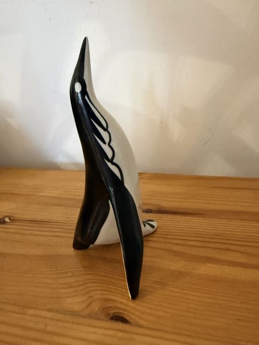 Pingwin figurka kolekcjonerska Ćmielów porcelana