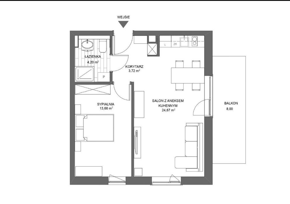 Nowy apartament Fokka w KOŁOBRZEGU, 10min do morza, Kołobrzeg