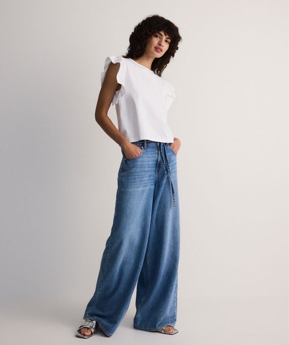 Біла святкова футболка reserved