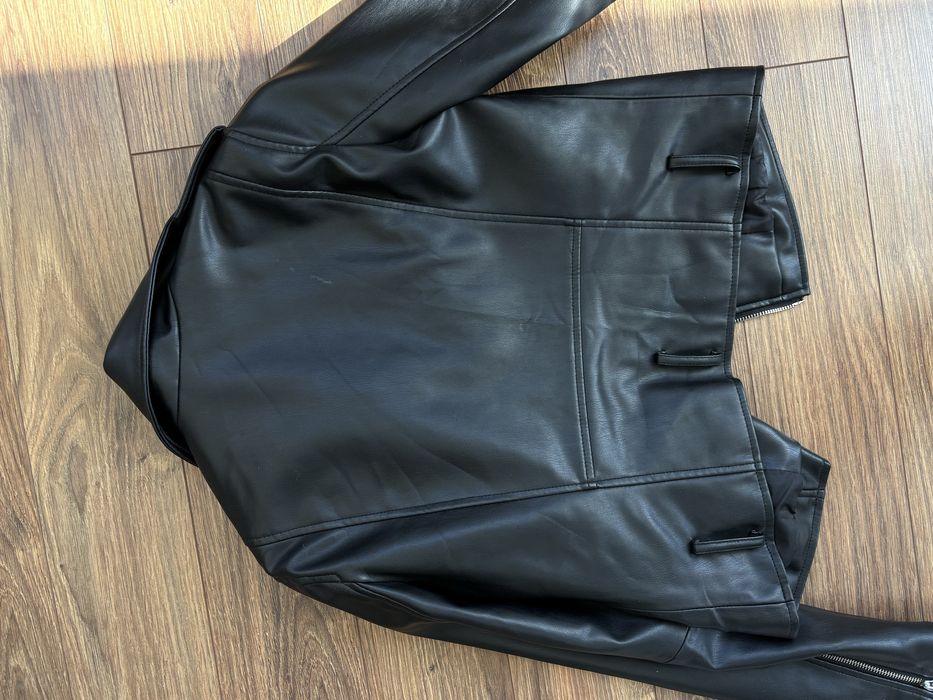 Шкіряна куртка Zara xs