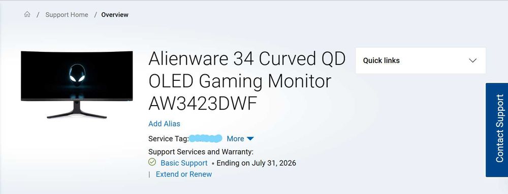 Alienware 34" OLED