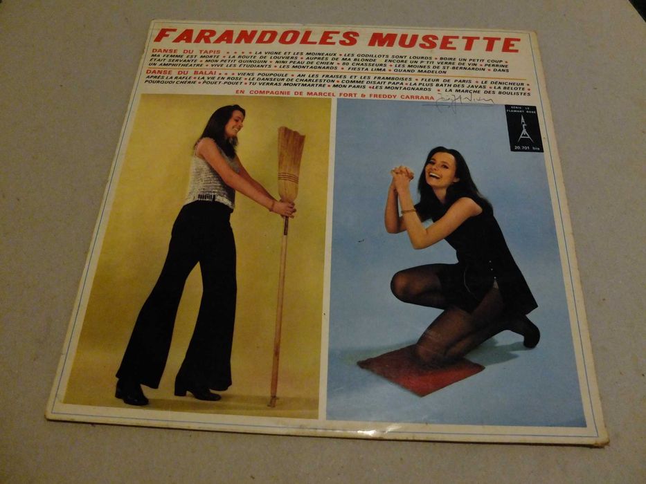 Freddy Carrara, Marcel Fort ‎– Farandoles Musette