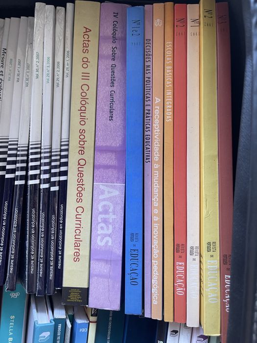 Livros Ciencias da educaçao