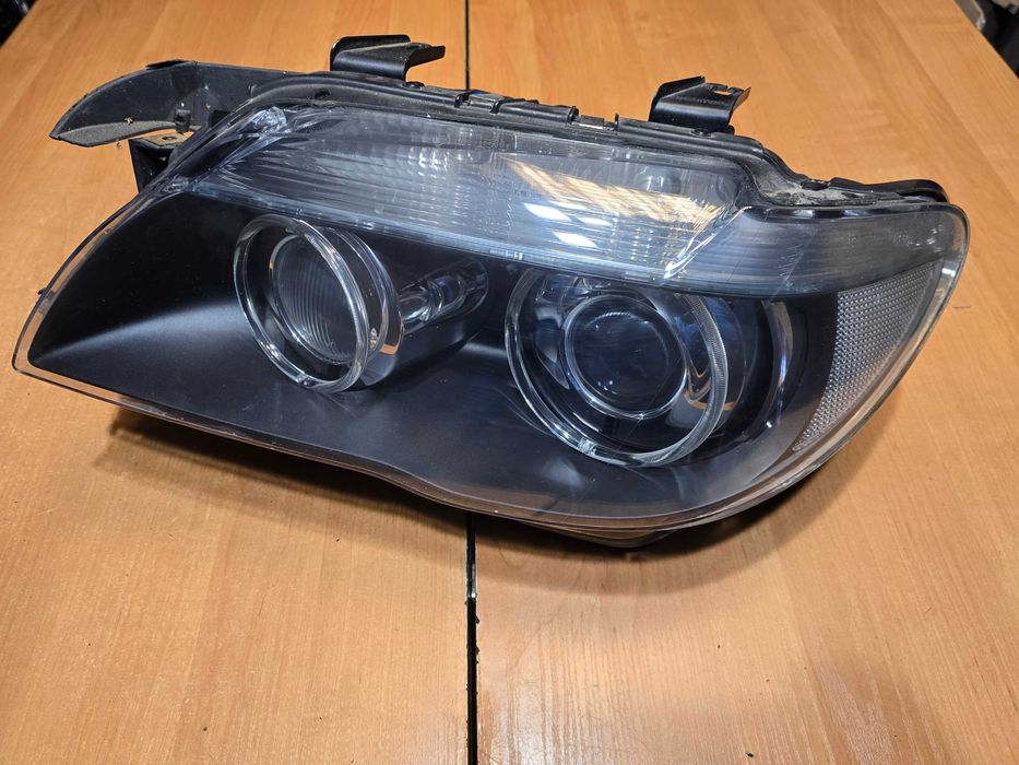 BMW 7 E65/6 LIFT LCI Lampa Przód Prawa Lewa Xenon KOMPLET Stan BDB
