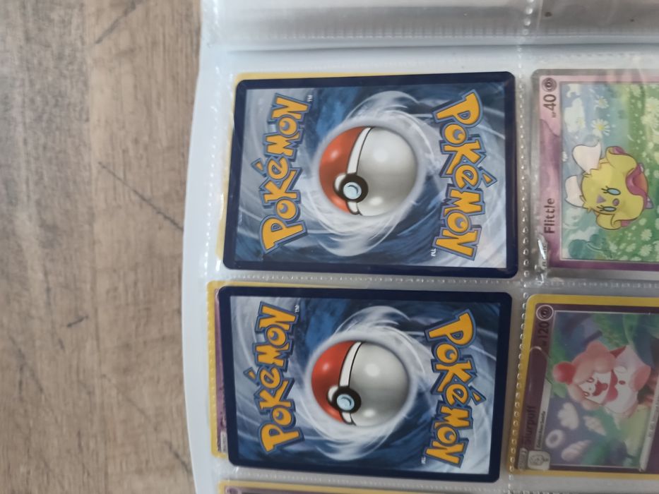 Karty pokemon seria psychiczna 11 sztuk