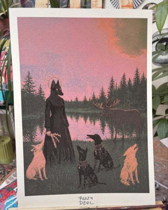 Plakat zestaw mother of dogs nu nu nu