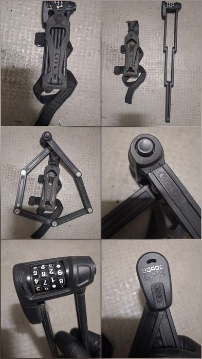 Замки велосипедные Abus Bordo Lite Big 6000 кодовые сегментные