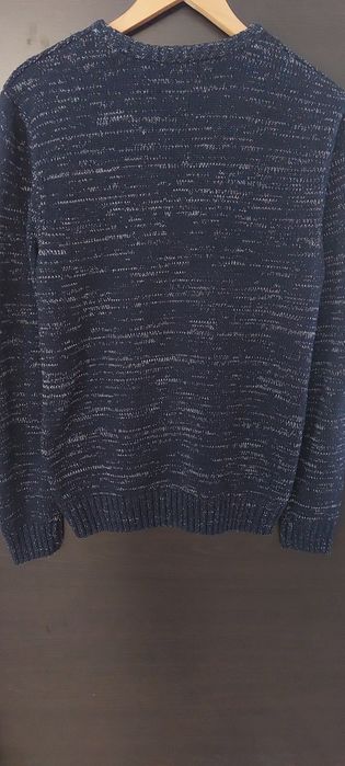 Sweter granatowy marki Jean Pascale M