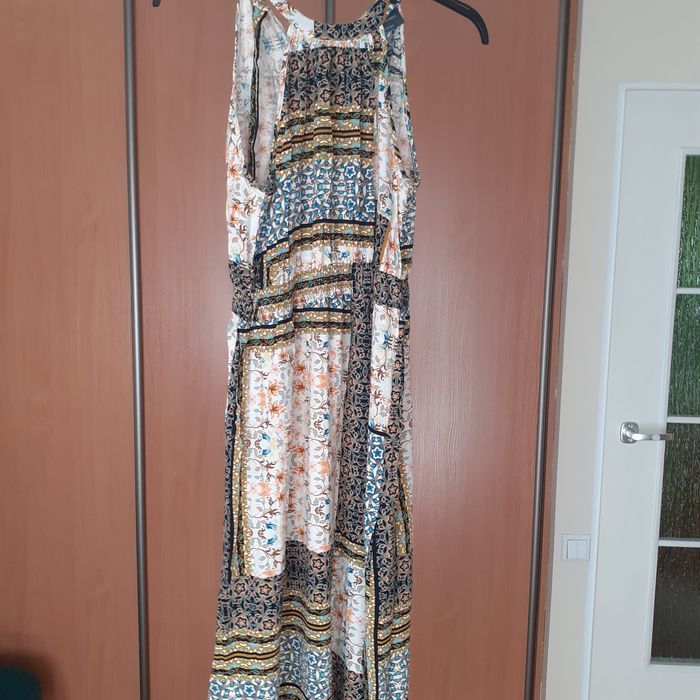 Sukienka pachwork maxi rozm 42