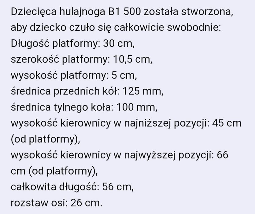 Hulajnoga OXELO B1 500