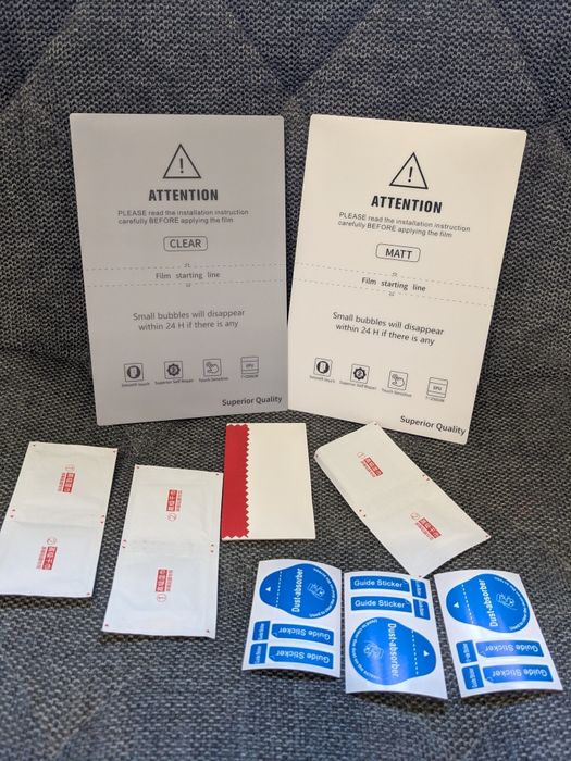 Проти ударна,броньована плівка!Захист для гаджетів, гідрогелева,HD,TPU