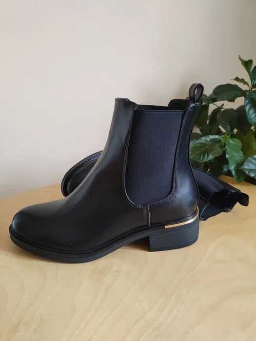 Botki damskie sztyblety r. 40