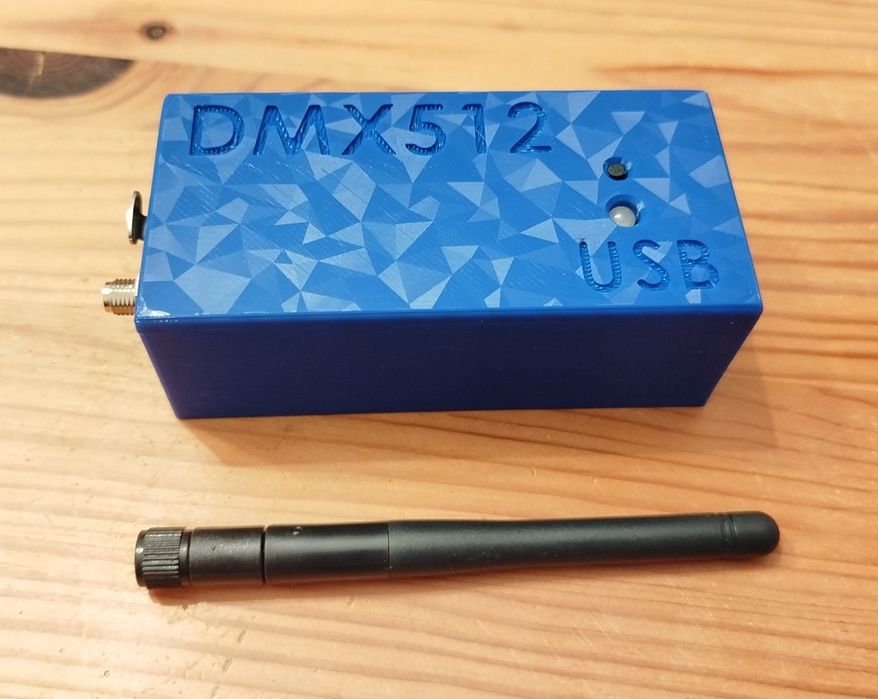 Kontroler DMX 512 USB wifi bezprzewodowy sterownik  - transmiter