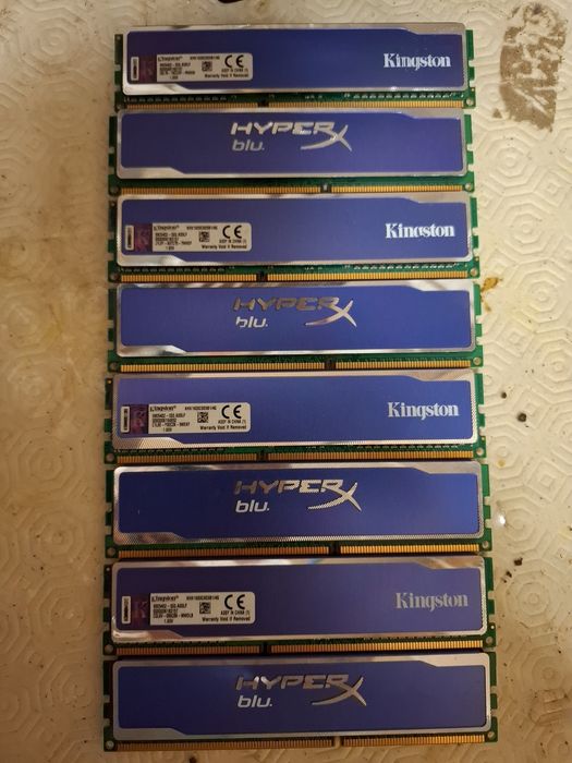 Kingston KHX1600C9D3B1/4G 4GB HyperX Blu Memory RAM DDR3-1600MHz PC3-1