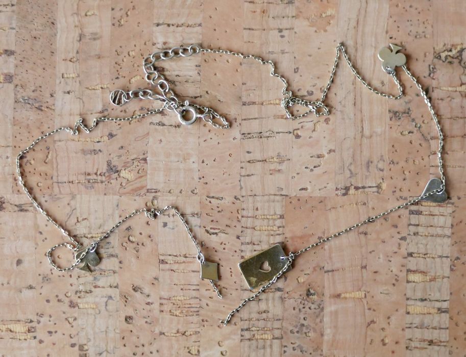 Naszyjnik srebrny pozłacany Yes model N048049