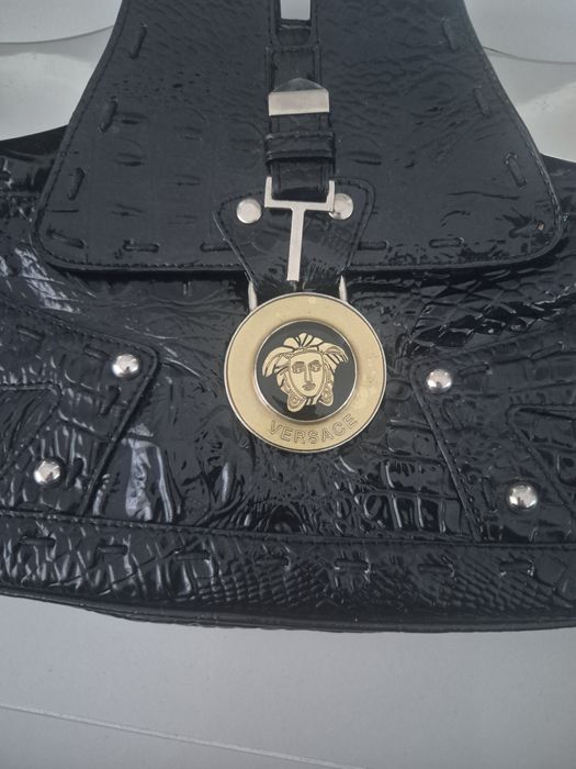 Vintage Torebka versace czarna
