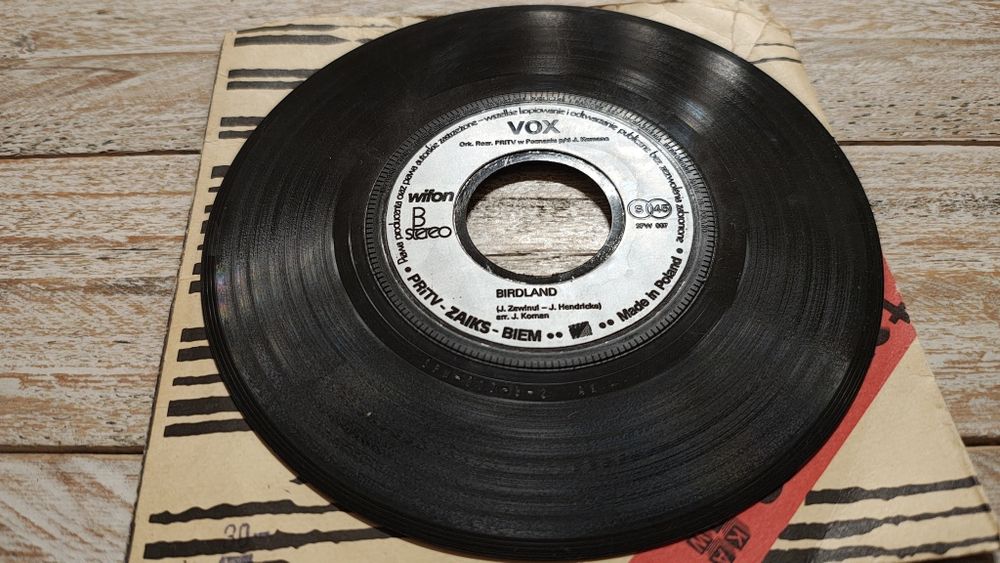 Vox. In the mood + Birdland. Winyl. Singiel