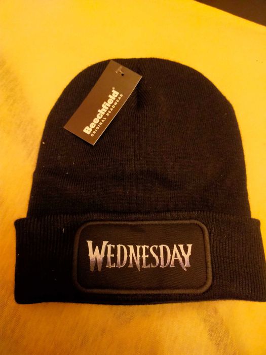 Czapka zimowa czarna Wednesday