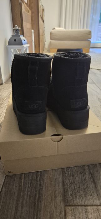 UGG Classic Mini Platform Black Oryginalne