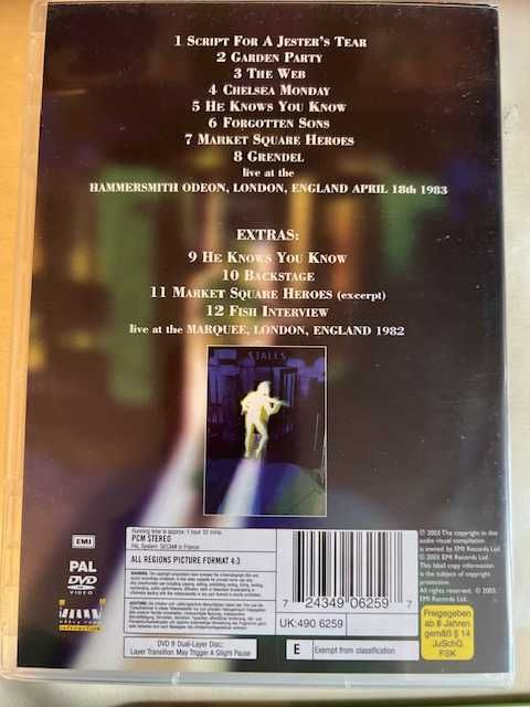 Marillion Recital Of The Script Live