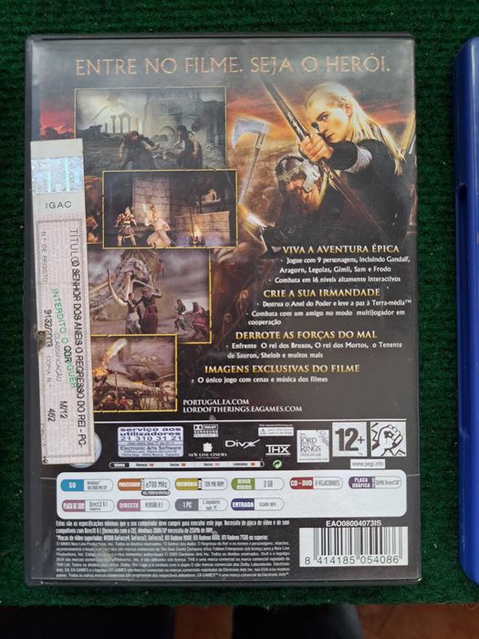 Jogo PC O Senhor dos Anéis - O Regresso do Rei