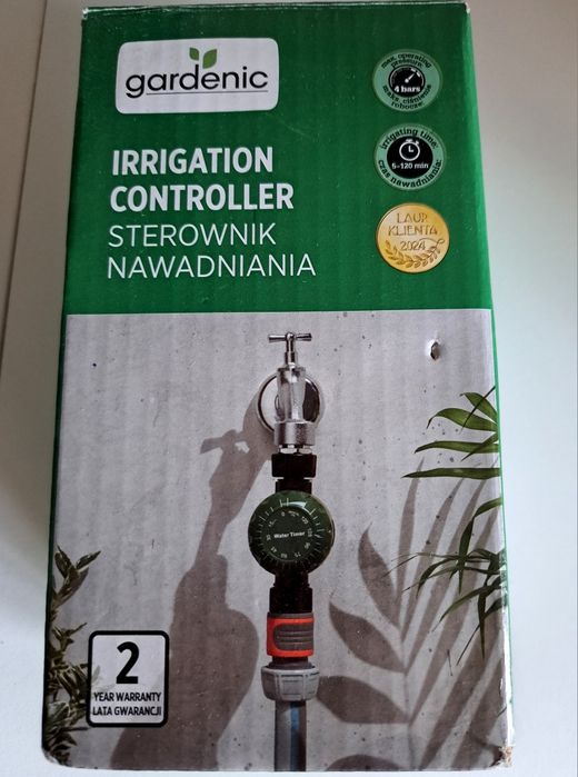 GARDENIC sterownik nawadniania / timer 5–120 min – nowy