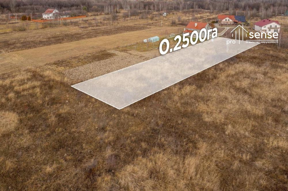 Ділянка 25сот. під будівництво с. Посіч