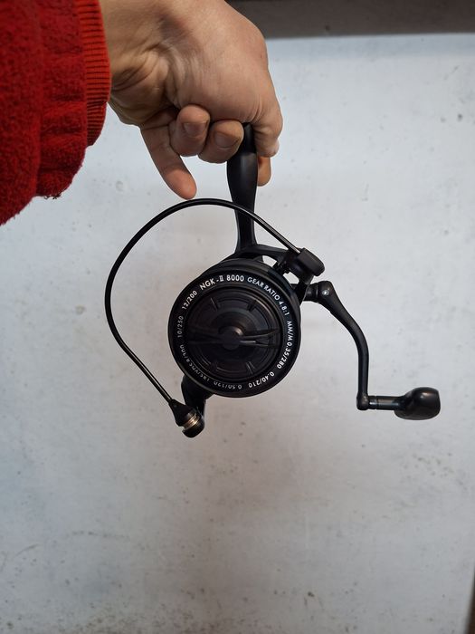 Катушка карповая NGK2 8000. Рыбалка. Снасти.